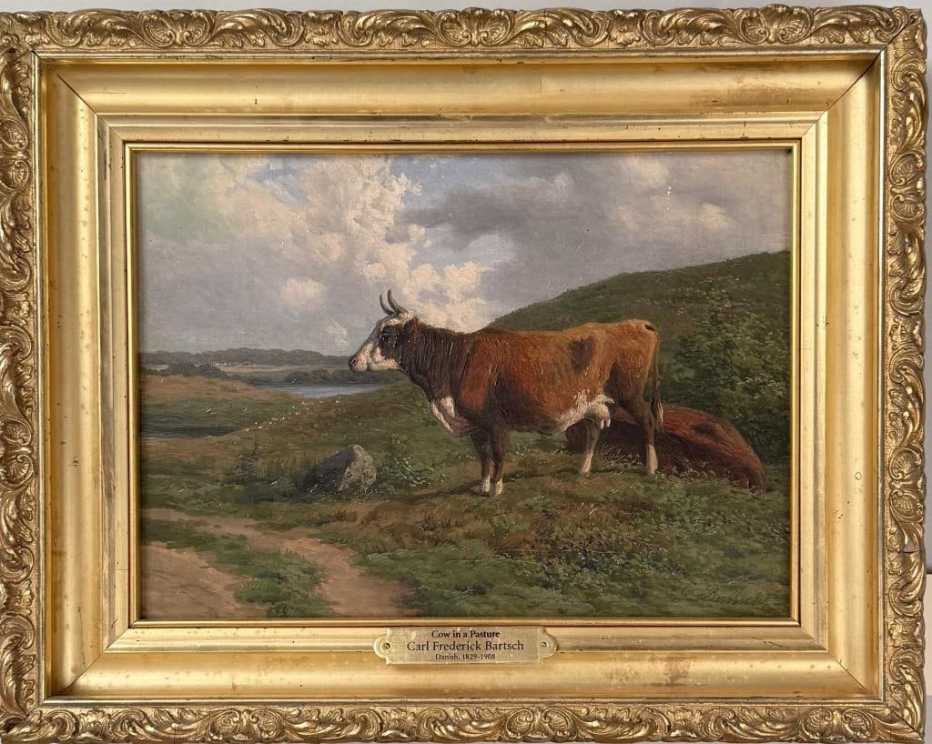 C.F. Bartsch, Cow In Pasture (1 of 4)