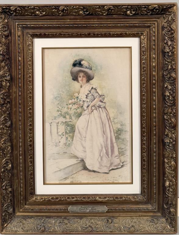 E.P. Moran, Woman In Lavender (1 of 4)