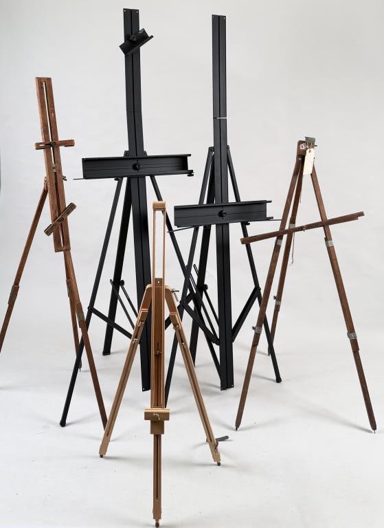 Group Five Miscellaneous Art Easels (1 of 6)