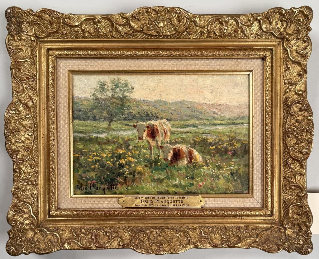F. Planquette, Cows In Field (1 of 5)