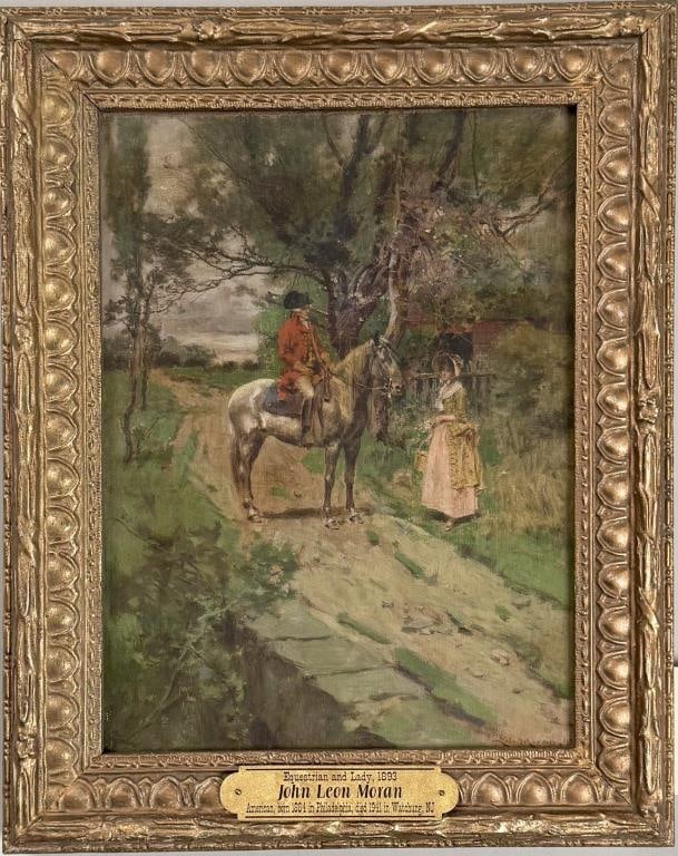 J.L. Moran, Equestrian & Lady (1 of 5)