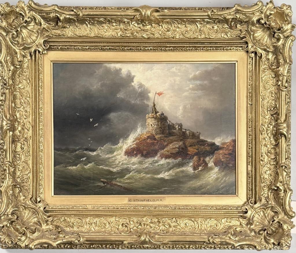 C.F. Stanfield, Castle On Shore (1 of 4)