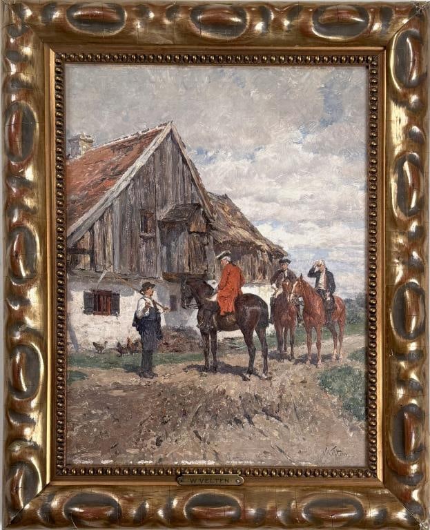 W. Velten, Men On Horseback (1 of 4)