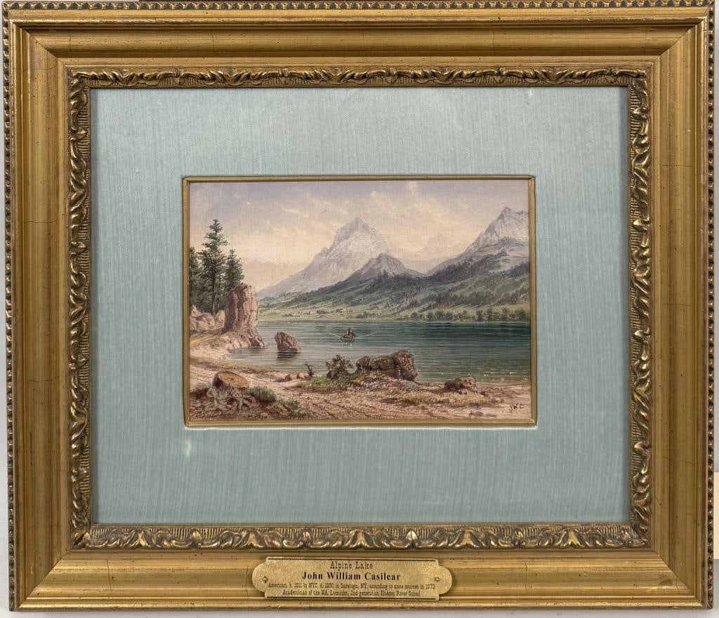 J.W. Casilear, Alpine Lake (1 of 4)