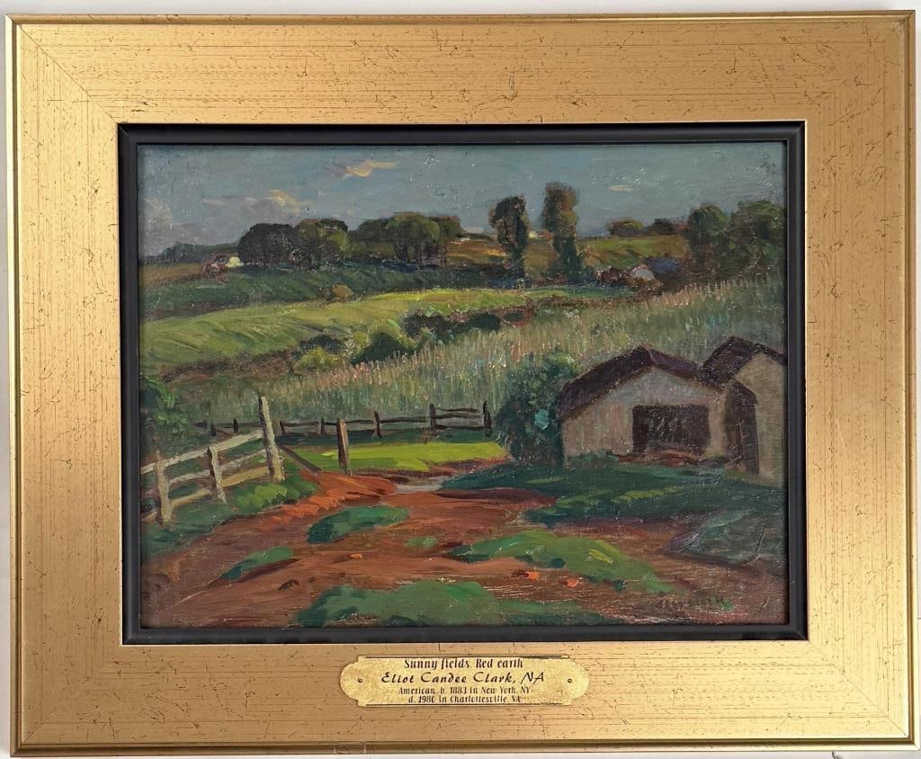 E.C. Clark, Sunny Fields Red Earth (1 of 5)