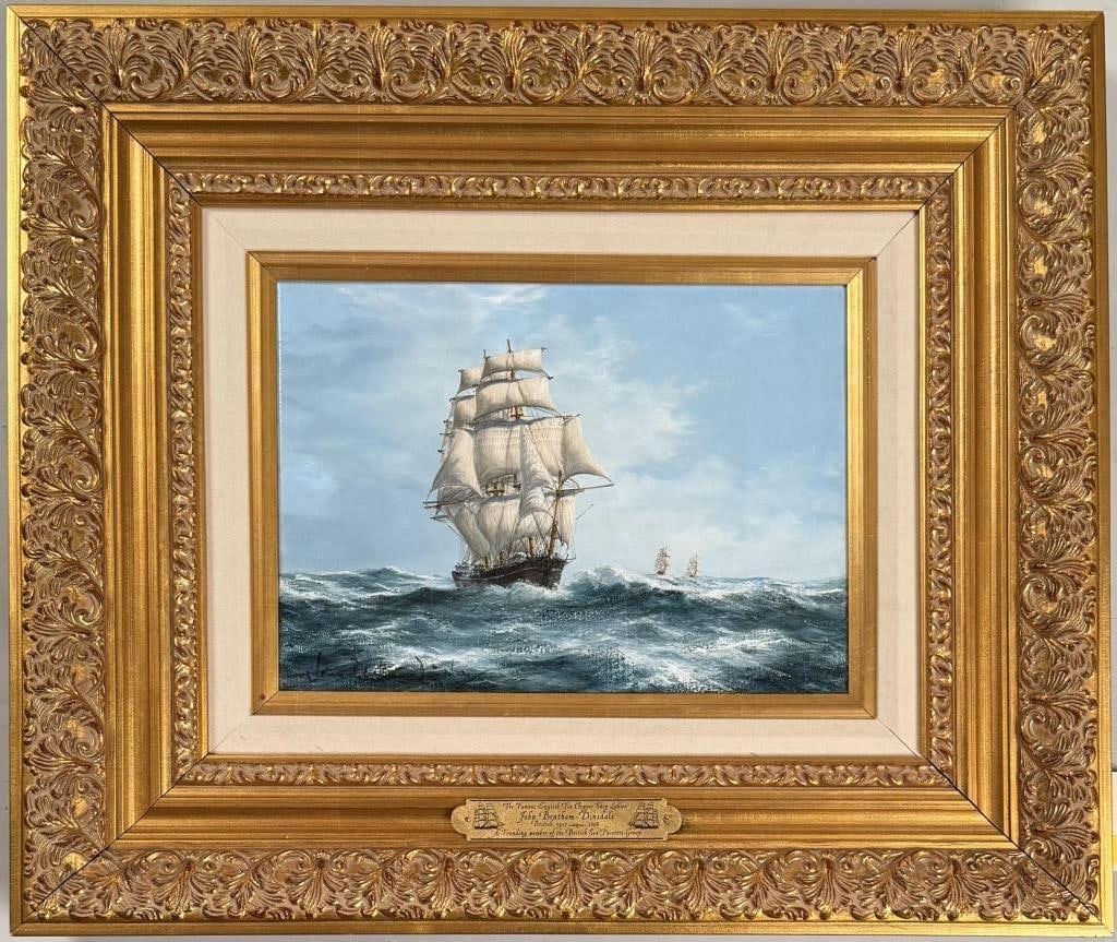 J.B. Dinsdale, Clipper Ship Lahloo (1 of 6)
