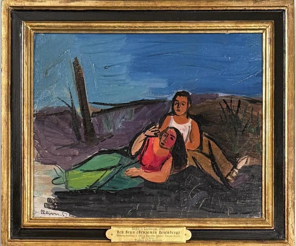 B. Benn, Couple In Landscape (1 of 4)