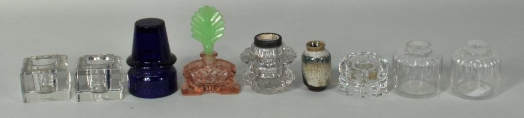 Group Nine Glass Items