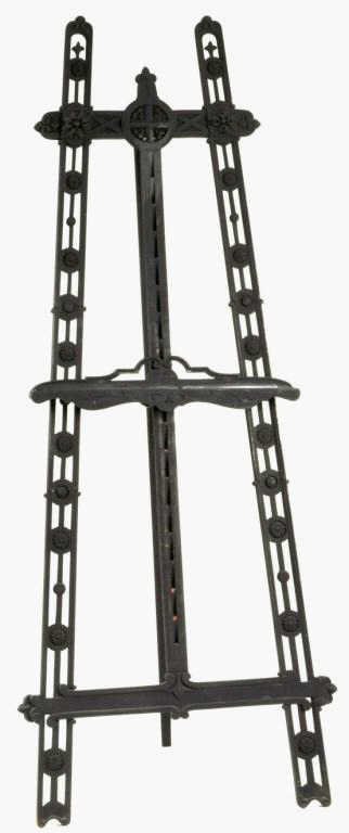Victorian Carved & Painted Easel