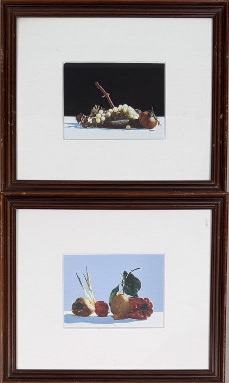 Pair Photo Realist Watercolors on Paper (1 of 8)