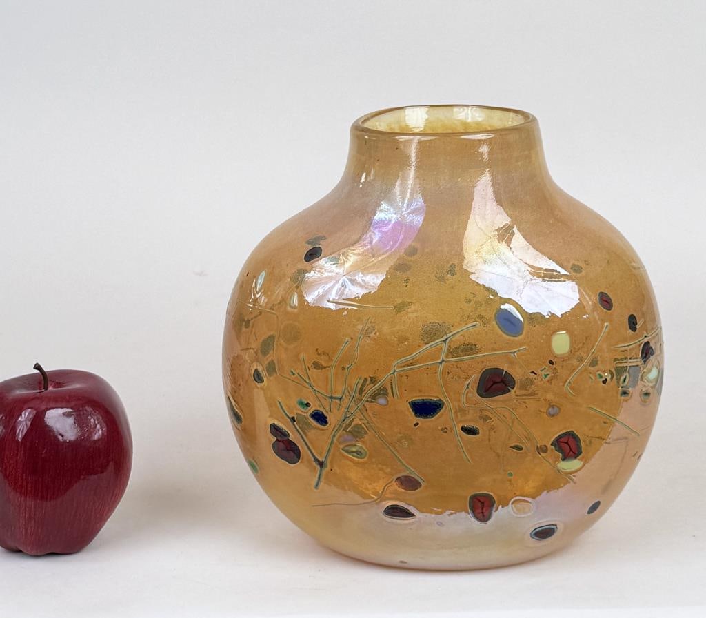 C. Belleau, Art Glass Vase (1 of 7)