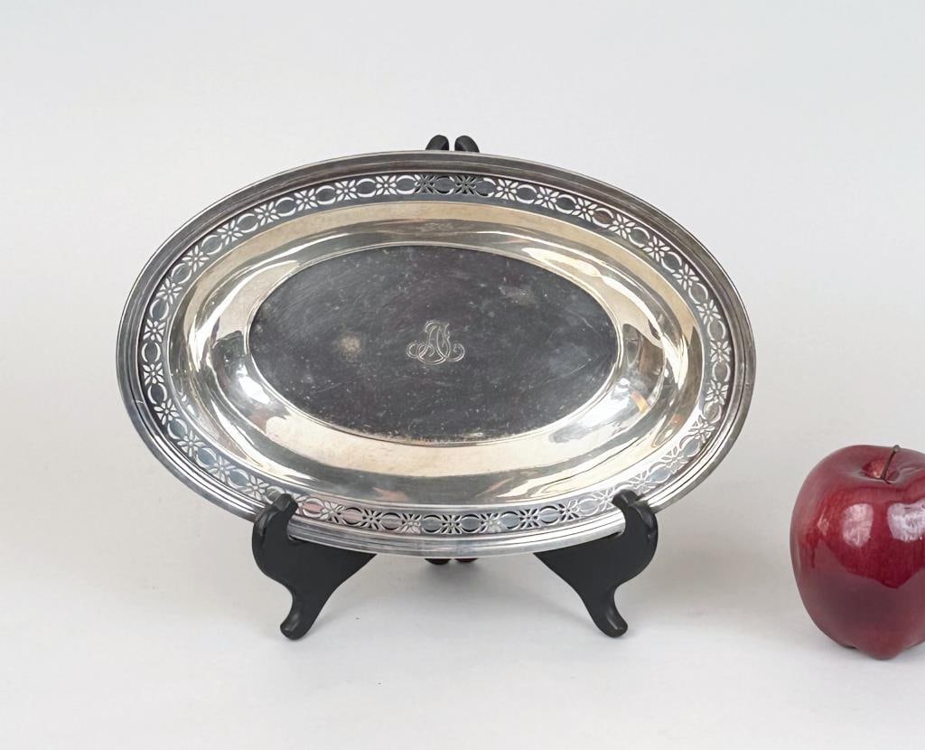 Tiffany & Co Sterling Pierced Edge Serving Dish (1 of 5)
