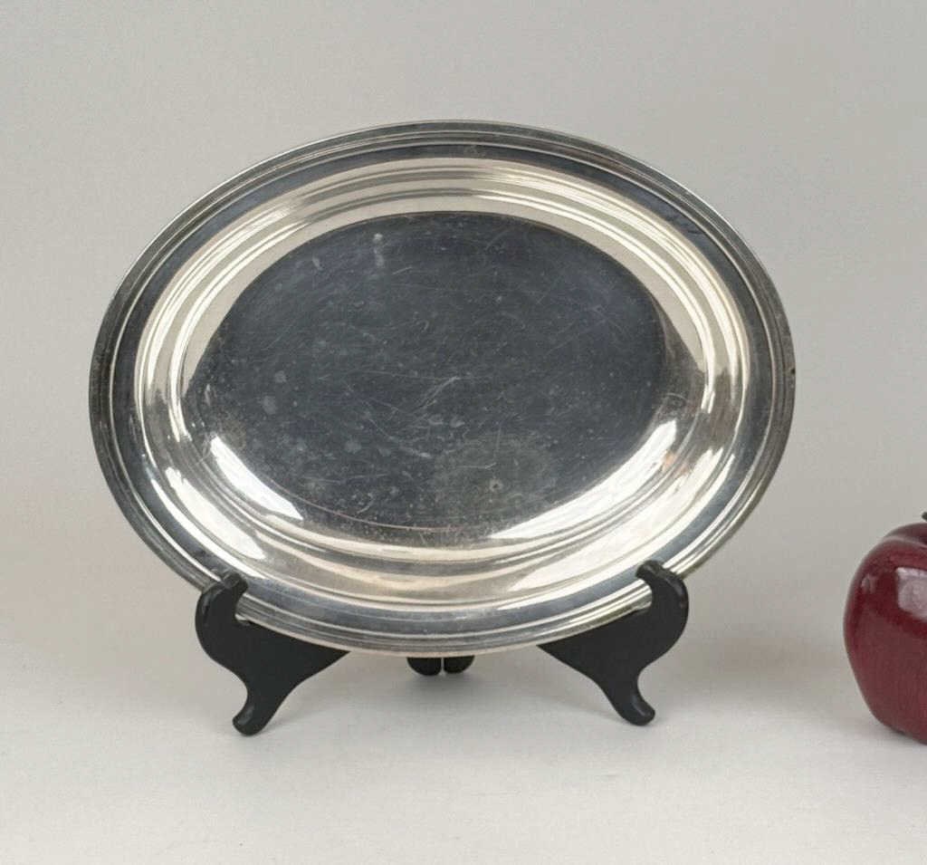Tiffany & Co Sterling Oval Serving Dish (1 of 5)