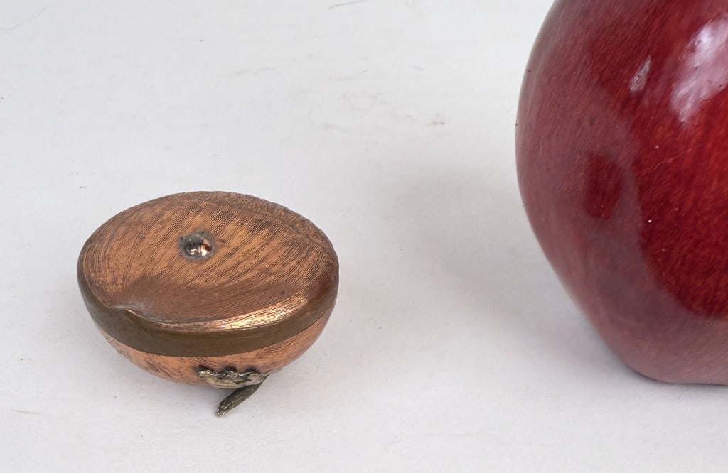 Noriyuki, Japanese Edo Period Chestnut Box (1 of 7)