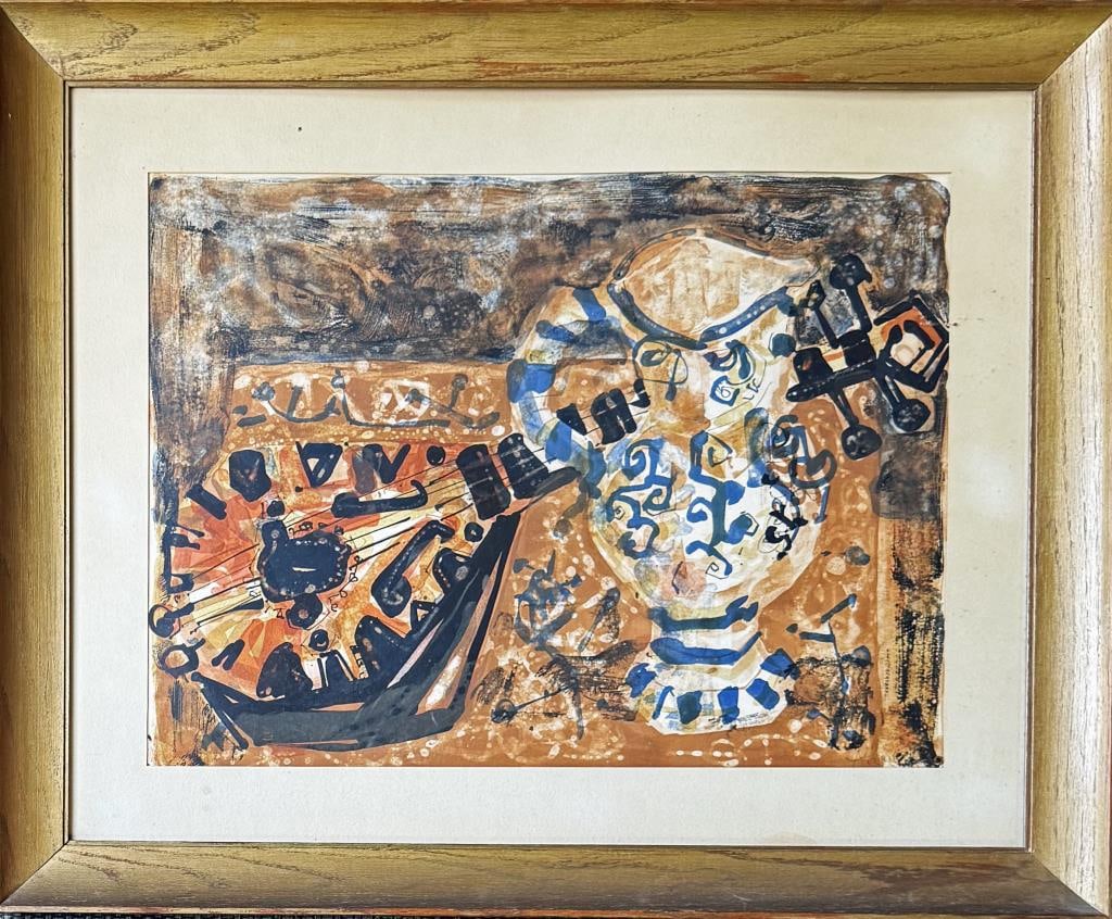 Aizpiri, Signed Print "Nature Molte a la Guitore" (1 of 4)