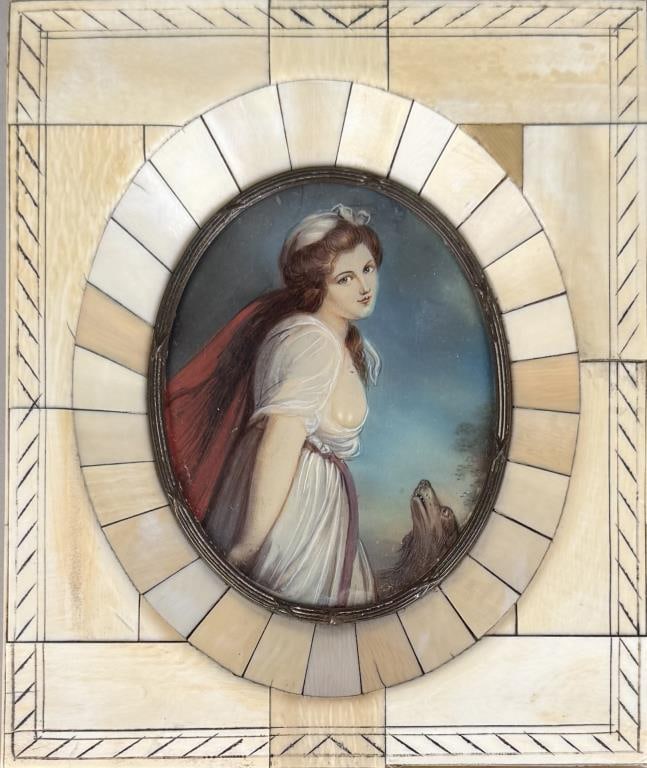 Lady Hamilton, Portrait Miniature (1 of 4)