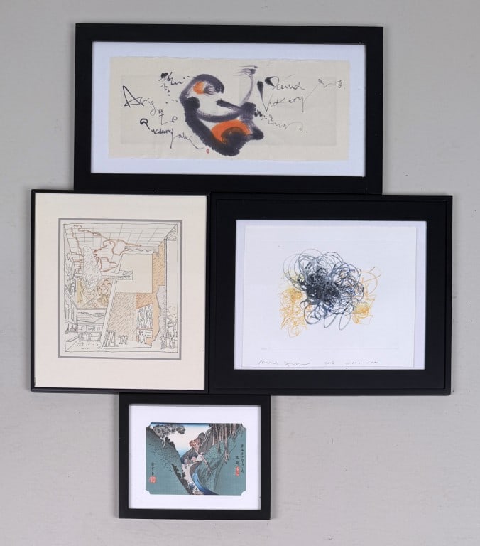 Estate Group Four Miscellaneous Artworks (1 of 6)