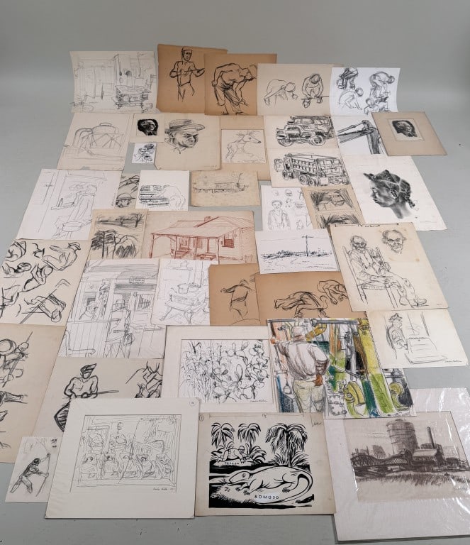 C. Keller, Collection of Works On Paper (1 of 12)