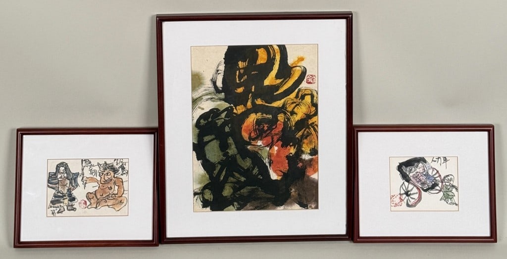 Y. Kaneko, Three Works on Paper (1 of 10)