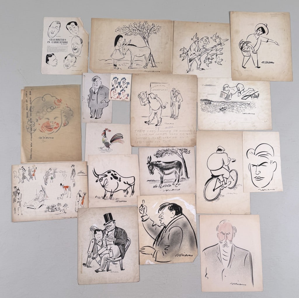 E. Soriano, Group of Caricatures (1 of 10)