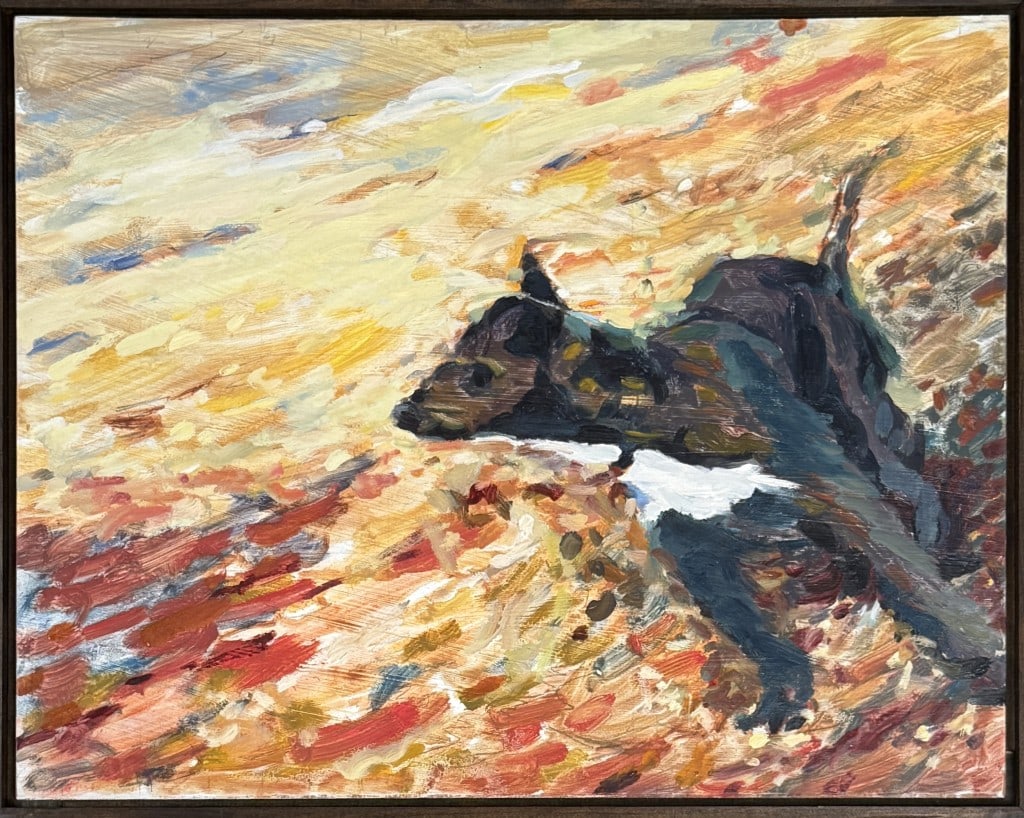 J. Richmond, Painting of Dog (1 of 3)
