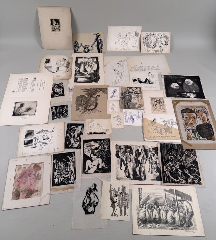Estate Group Twentieth Century Works On Paper (1 of 8)