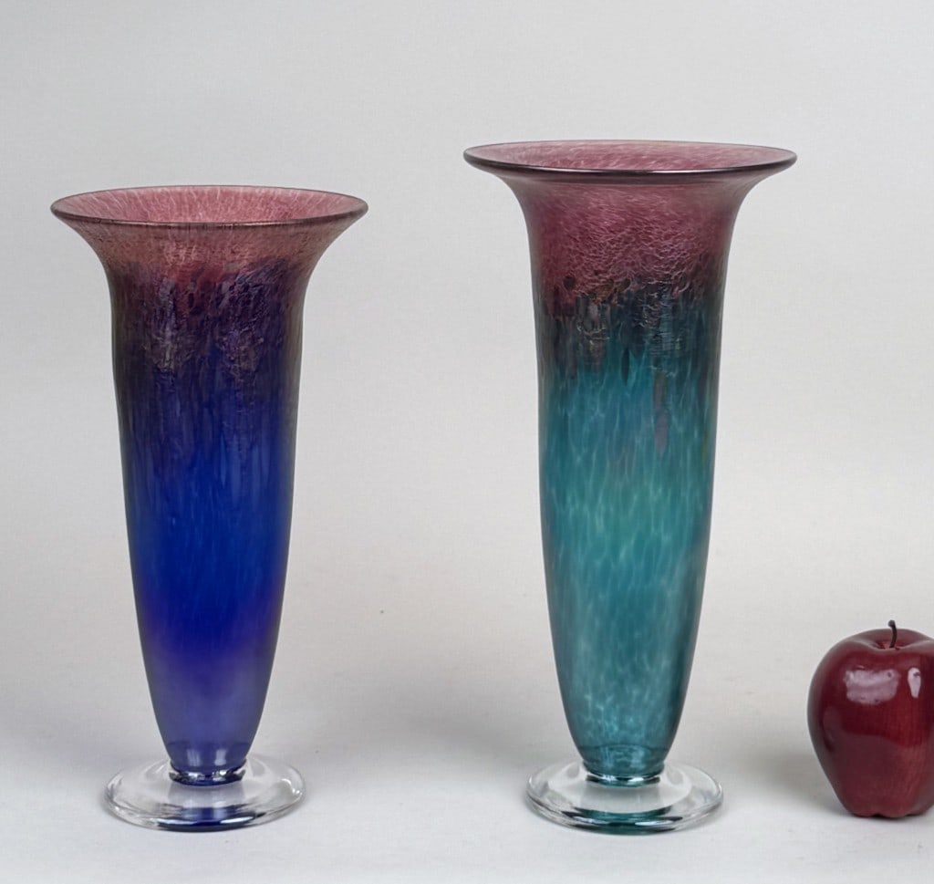 Two R. Held Art Glass Vases (1 of 5)