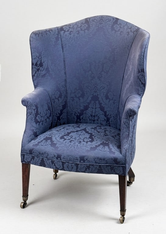 Fine George III Shaped Back Wing Chair (1 of 10)