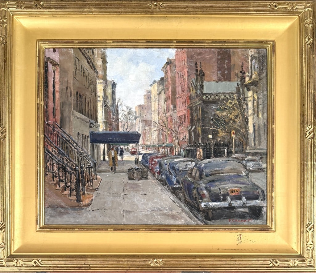 F.C. Herbst, New York City Street Scene (1 of 4)