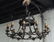 Spanish Colonial Style Iron Chandelier & Sconces