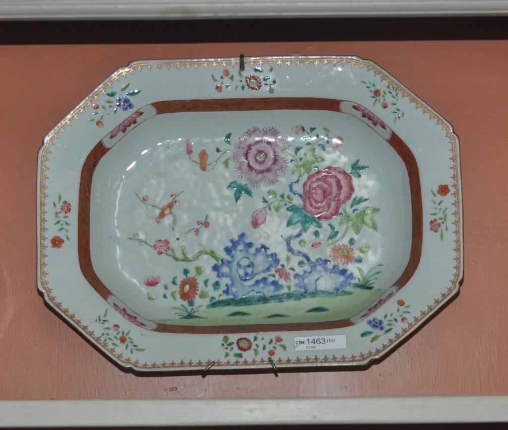 Chinese Export Platter (1 of 3)