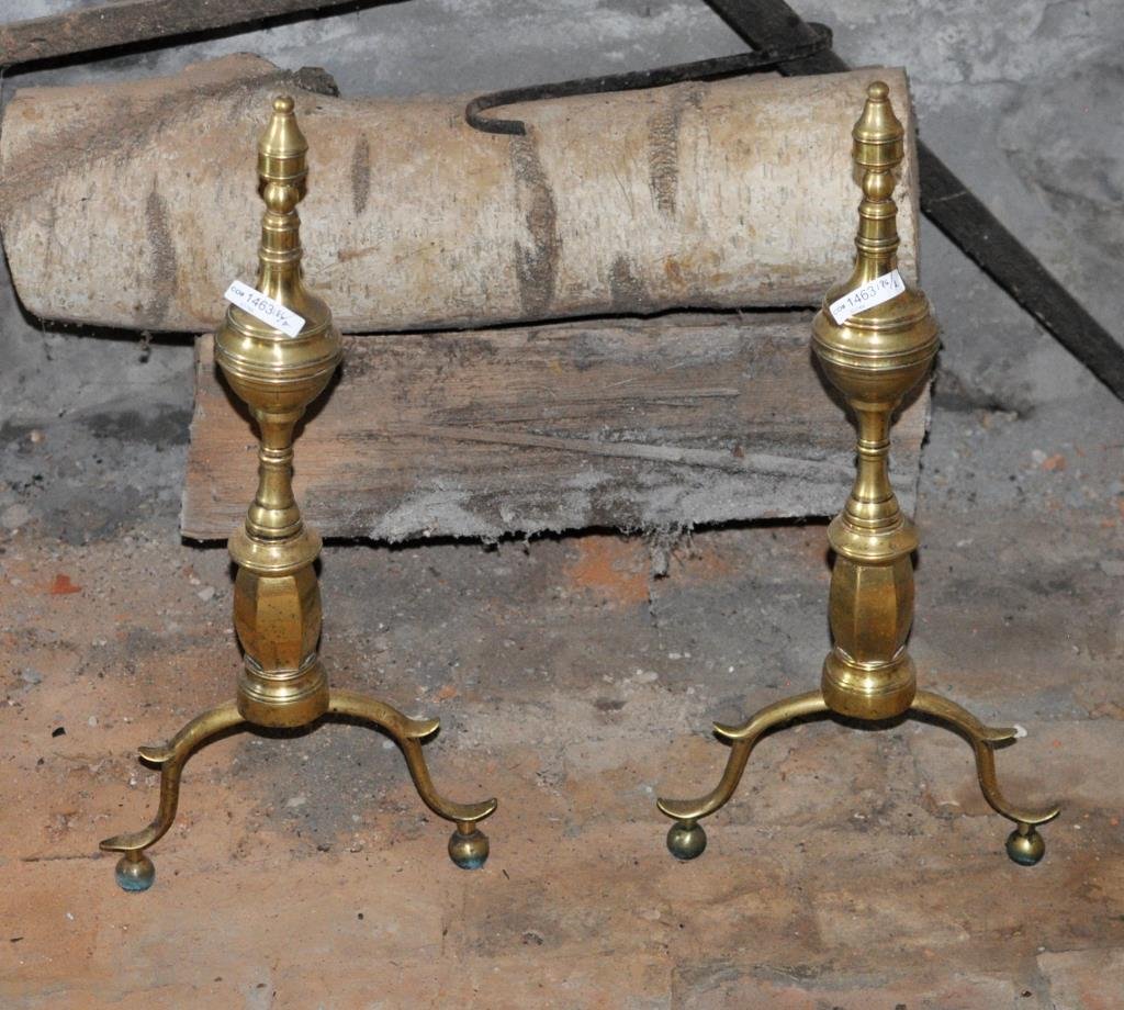 Pair American Federal Andirons (1 of 1)