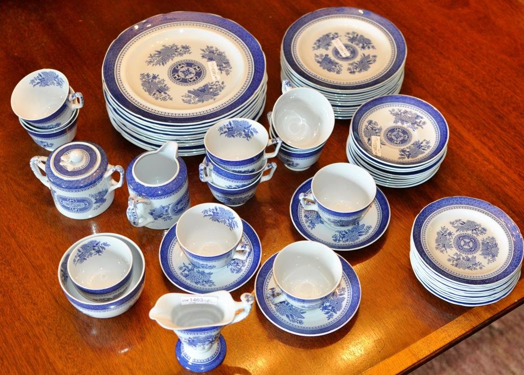 Copeland Spode Fitzhugh Pattern Dinner Service (1 of 3)