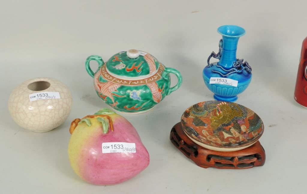 Group Five Asian Porcelains (1 of 7)