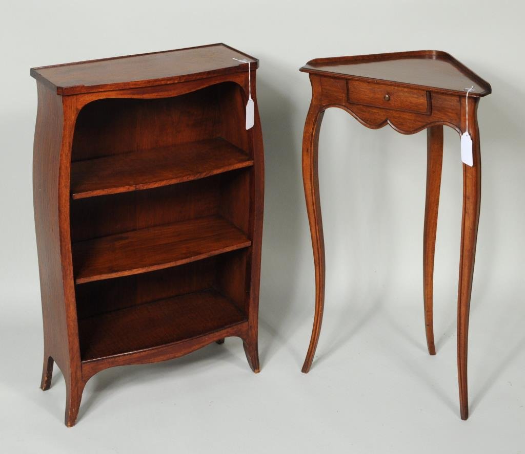 Two Small French Provincial Style Stands (1 of 3)