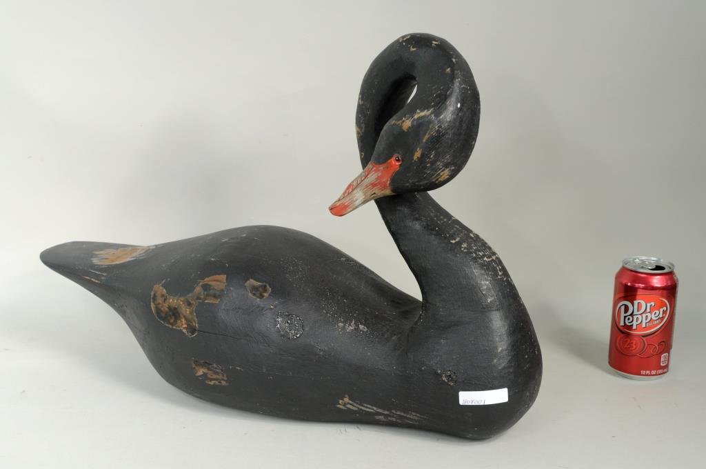 Black Swan Decoy Attributed to Richard Connelly (1 of 5)