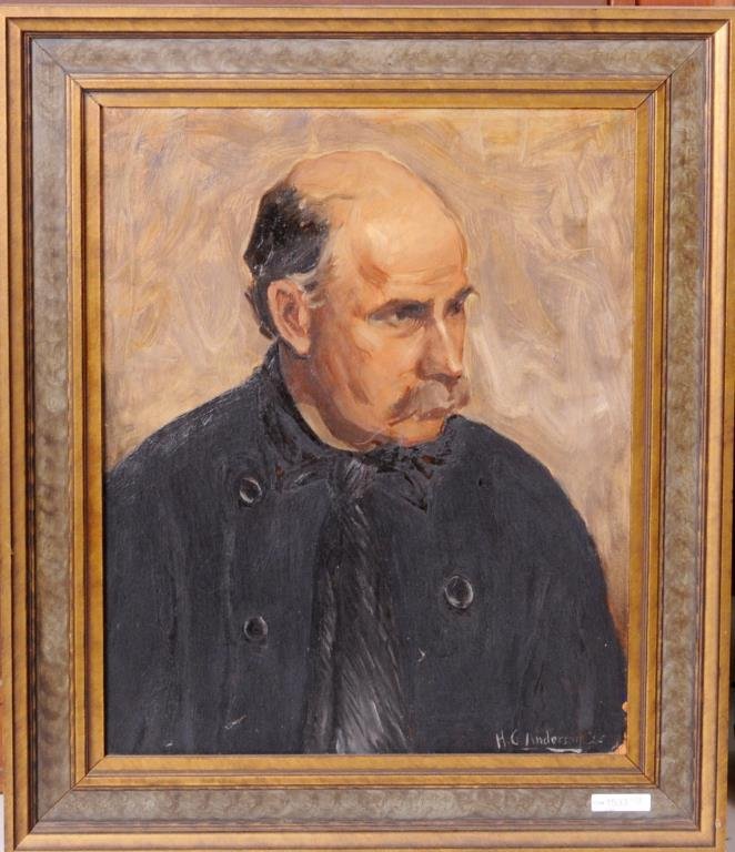 Possibly Horace G. Anderson "Male Portrait" O/B (1 of 3)