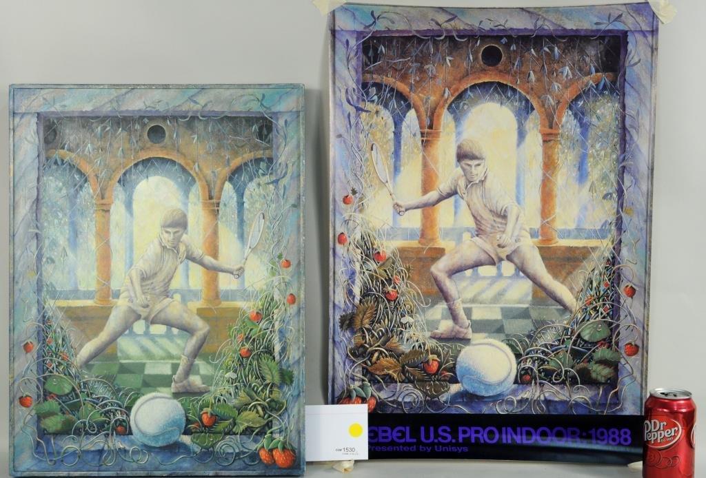 Robert Howe, Oil on Board & Poster (1 of 4)