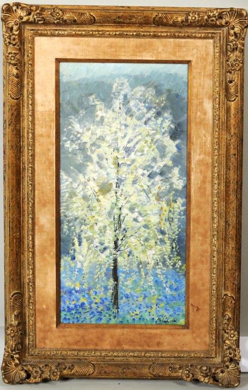 Michele Cascella "Little Blossoming Tree" (1 of 2)