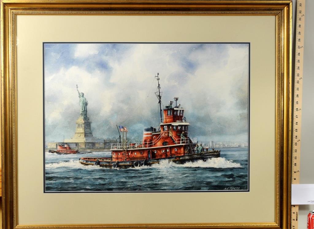 Keith Miller "The Tug Boat Brian McAllister" (1 of 4)