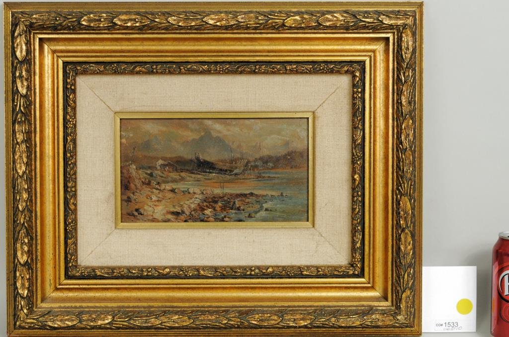 Italian School "Seascape" O/P (1 of 3)