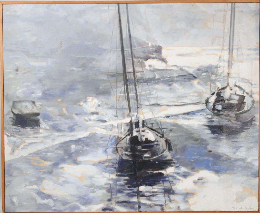 Balcomb Greene "Water & Sunlight" O/C (1 of 4)