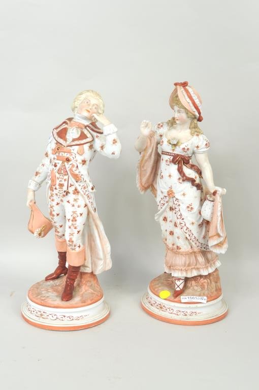 Pair KPM Porcelain Figures (1 of 2)
