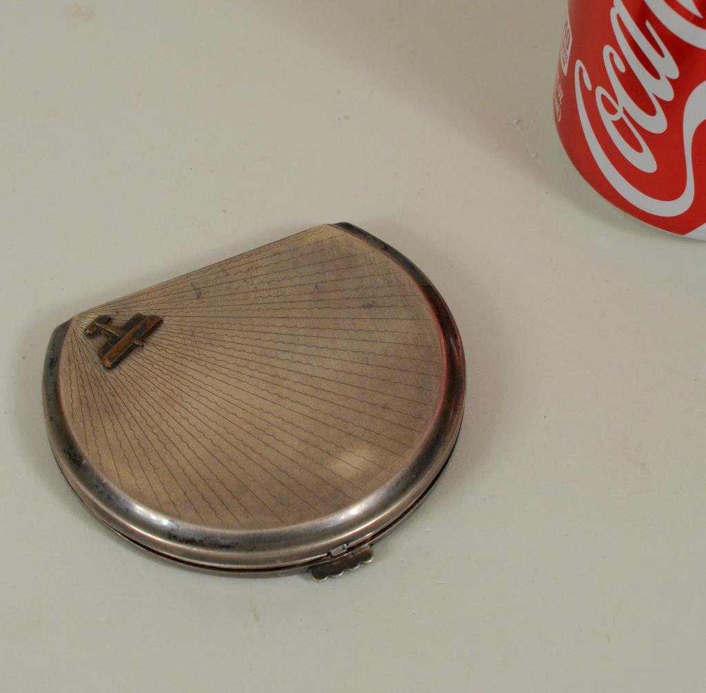 Soviet Silver Powder Box (1 of 3)
