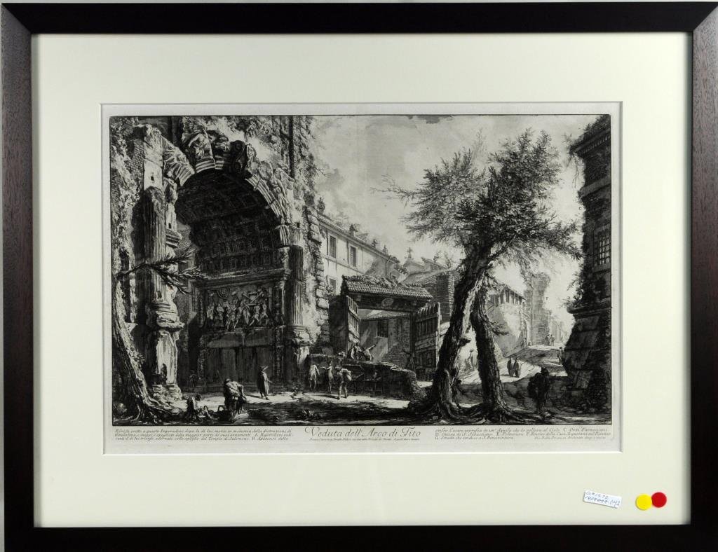 Giovanni B. Piranesi "Veduta Dell Arco Di Tito" (1 of 3)