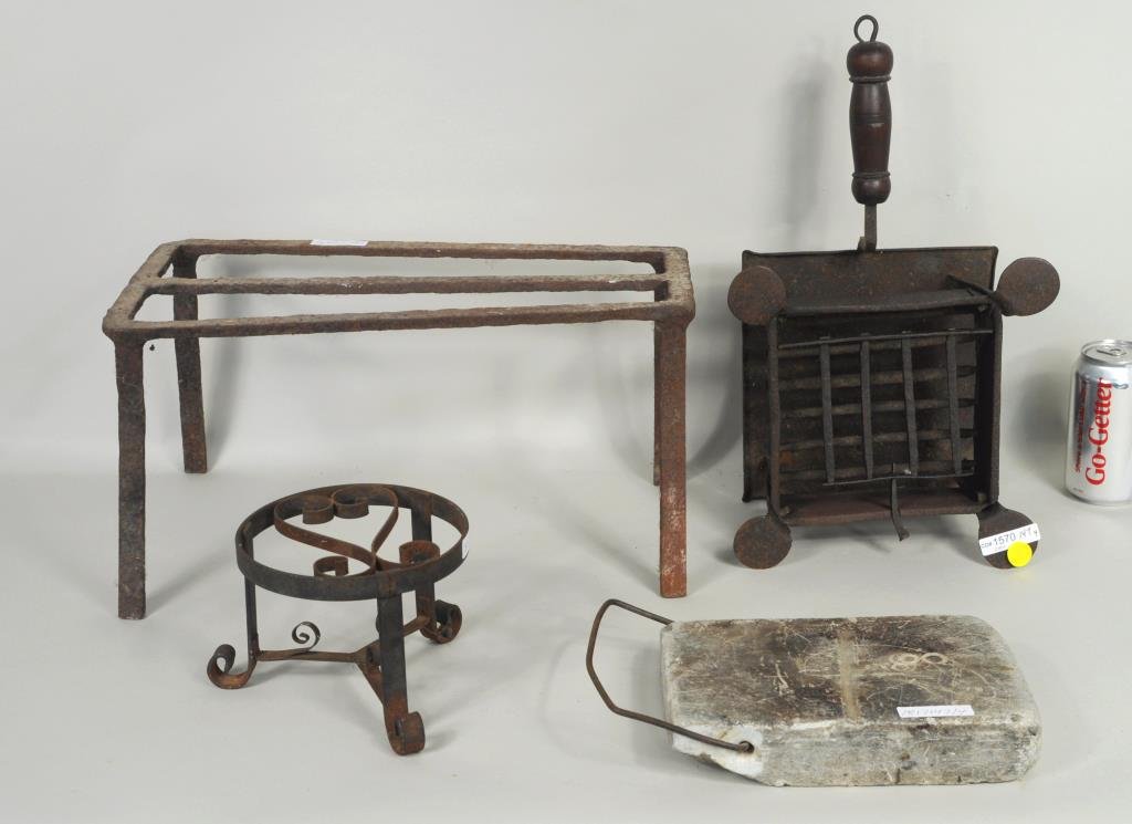 Four Fireplace Items (1 of 4)