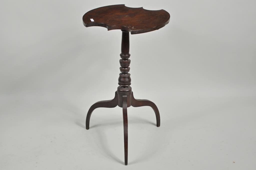 CT Cherry Cut Out Top Spider Leg Candlestand (1 of 4)