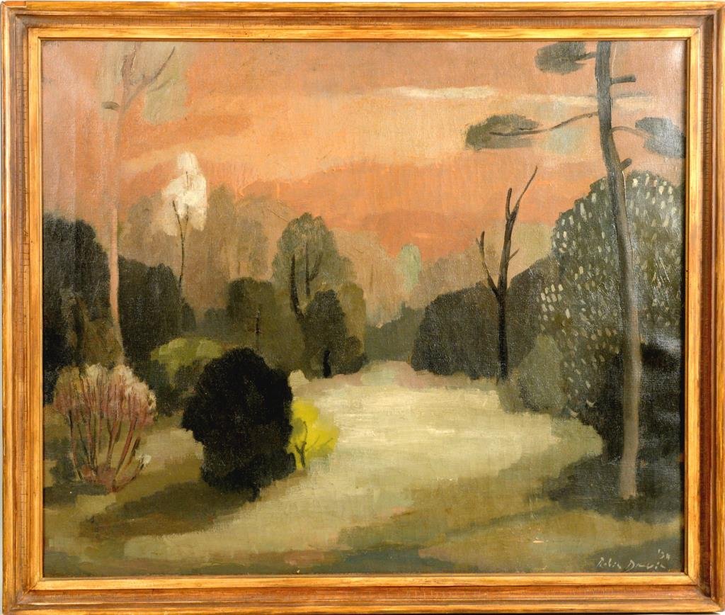 "Modernist Landscape" O/C (1 of 3)