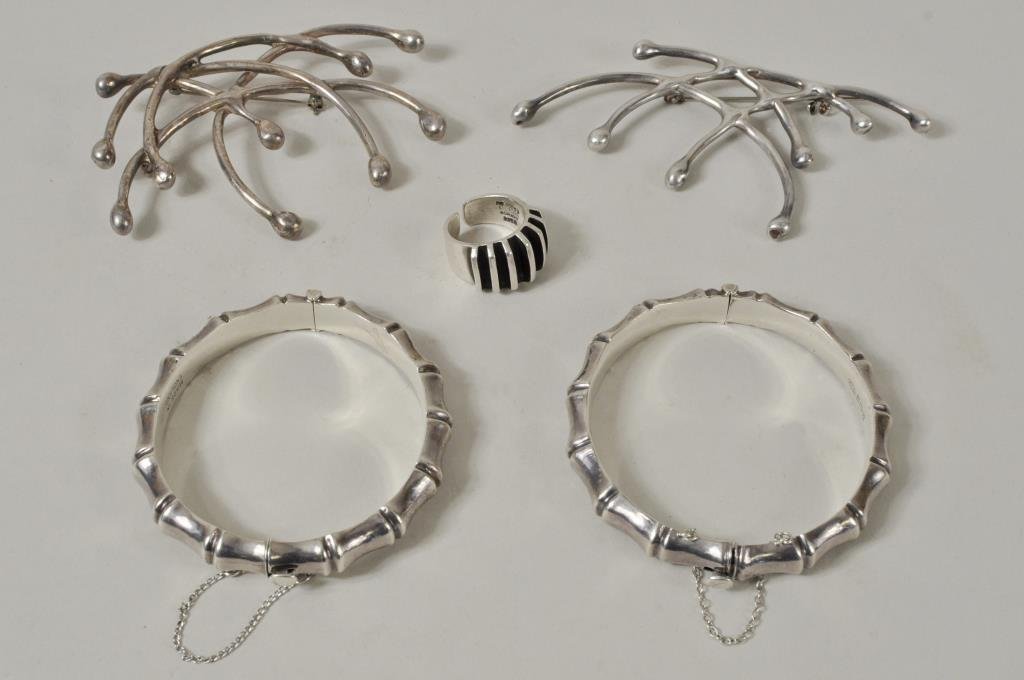 Five Modern Sterling Silver Jewelry Items (1 of 4)