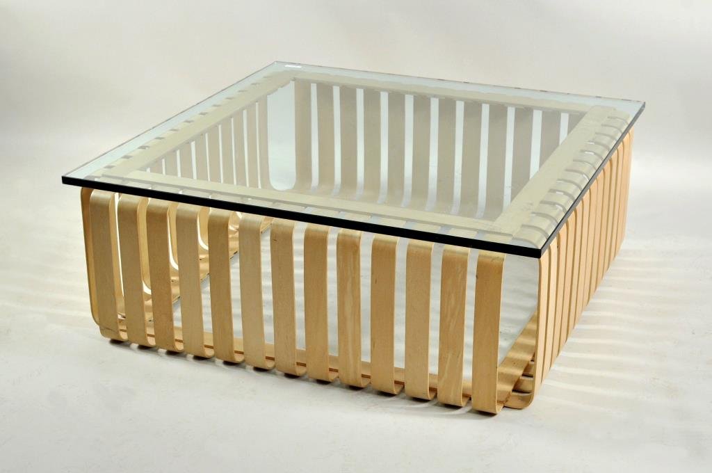 Frank Gehry For Knoll Bentwood Coffee Table (1 of 3)
